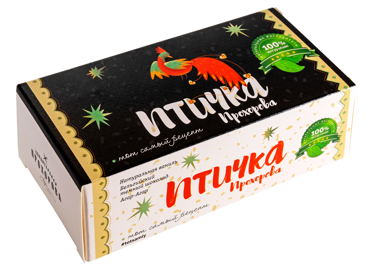 Торт Кондитерская Прохорова Птичка суфлейный, 70г купить с доставкой на ...