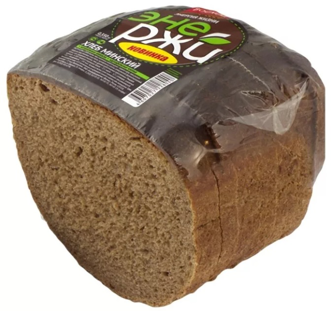 Хлеб Восход Минский с картофельными хлопьями нарезка, 350г