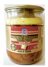 Говядина тушеная Гродфуд высший сорт ГОСТ, 500г