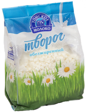 Творог Томское молоко обезжиренный 0%, 500г