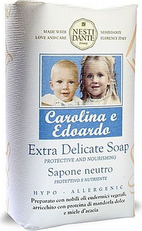 Изображение товара Нести Данте Детское туалетное мыло Carolina и Edoardo 250г гипоаллергенное натуральное