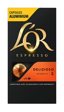 Кофе в капсулах L’or Espresso Delizioso для кофемашин Nespresso 10шт, 52г