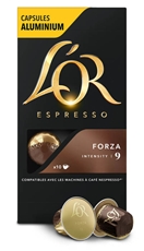 Кофе в капсулах L’or Espresso Forza для кофемашин Nespresso 10шт, 52г