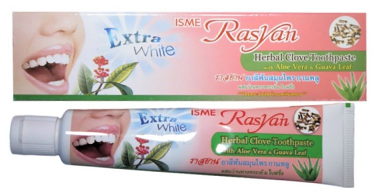 Зубная паста Rasyan Алоэ и Гуава, 30г