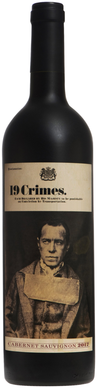 Вино 19 Crimes Cabernet Sauvignon красное полусухое, 0.75л