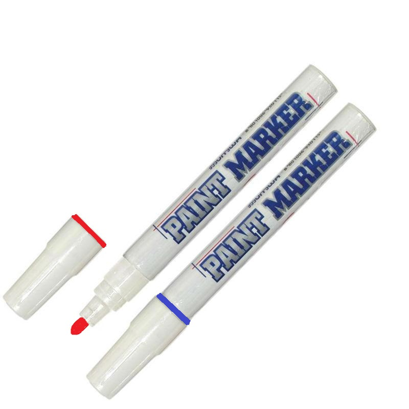 Маркеры-краски Munhwa красные синие, 2шт