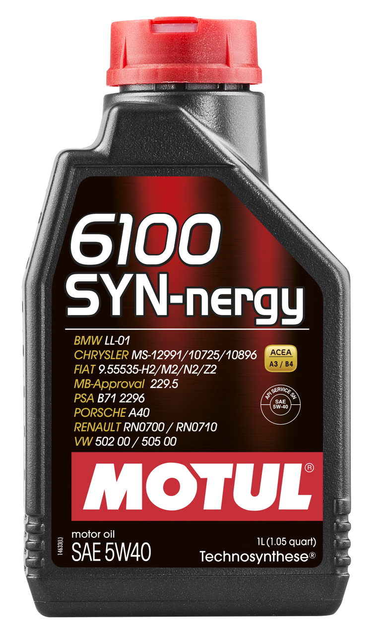 МасломоторноеMotul6100Syn-nergy5W40,1л