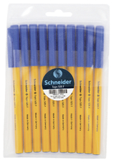 Ручки шариковые Schneider 505 F синие, 10шт