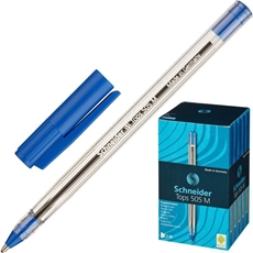 Ручки шариковые Schneider Tops 505 F синие, 10шт