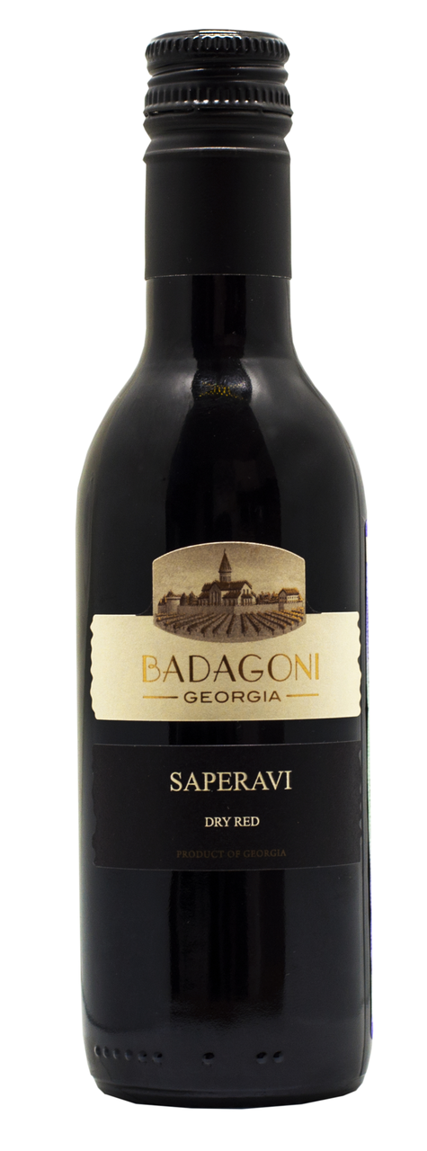 Изображение товара Вино Badagoni Saperavi красное сухое, 0.187л