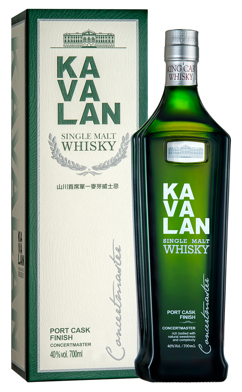 Изображение товара Виски Kavalan Concertmaster Port Cask Finish 0.7л подарочная упаковка