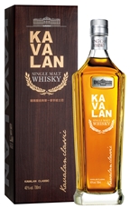 Виски Kavalan Classic Single Malt Whisky в подарочной упаковке, 0.7л