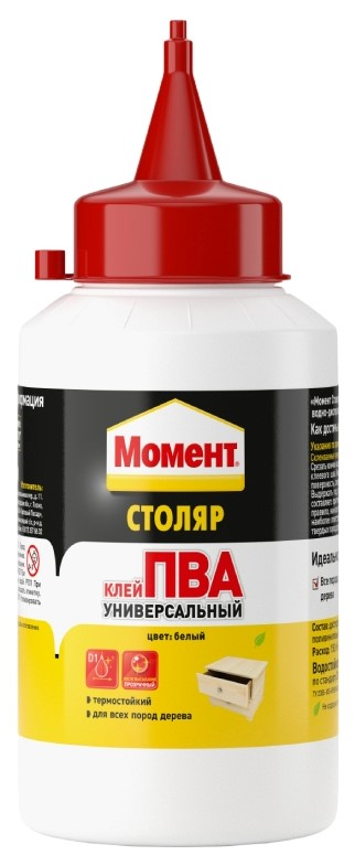 Изображение товара Клей столярный Момент Столяр ПВА универсальный, 250г