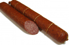 Колбаса Сургутский МК Сервелат варено-копченая, ~500г