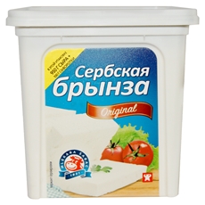 Сыр Mlekara Sabac Сербская брынза мягкий 45%, 1050г