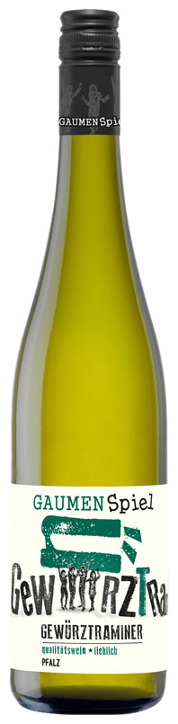 Вино Gaumen Spiel Scheurebe Gewurztraminer белое полусладкое, 0.75л