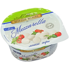 Сыр Егорлык молоко Моцарелла мини, 125г