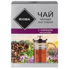 Чай RIOBA С чабрецом черный, 400 г