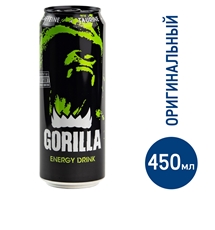 Энергетический напиток Gorilla Original, 450мл