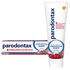 Зубная паста Parodontax Комплексная защита от воспаления и кровоточивости десен с фтором, 75мл