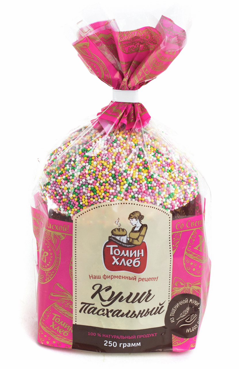 Кулич Томин хлеб Пасхальный, 250г