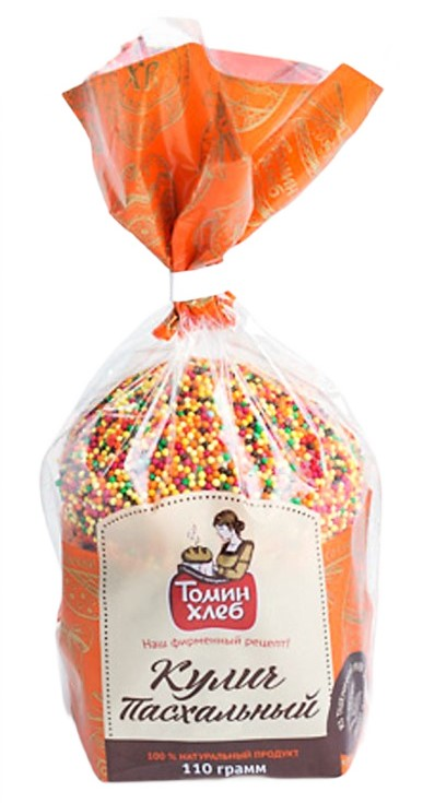 Кулич Томин хлеб Пасхальный, 110г