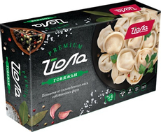 Пельмени Йола говяжьи категория Б, 800г