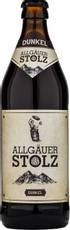 Пиво Allgauer Stolz Dunkel темное, 0.5л