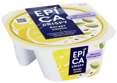Йогурт Epica Crispy лимон 4.8%, 140г