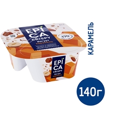 Йогурт Epica Crispy карамель 4.8%, 140г
