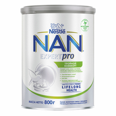 Смесь молочная детская NAN Expert Pro Тройной комфорт с рождения, 800г