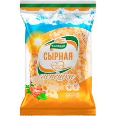 Лепешка Каравай сырная, 100г