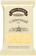 Сыр Брест-Литовск Сливочный 50%, 200г
