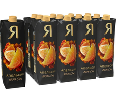 Сок Я Апельсин с мякотью, 970мл x 12 шт