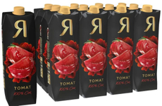Сок Я Томат с солью с мякотью, 970мл x 12 шт