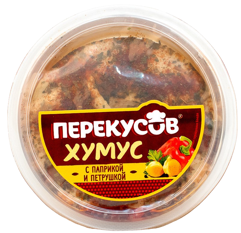 Изображение товара Хумус Перекусовъ с паприкой и петрушкой, 150г