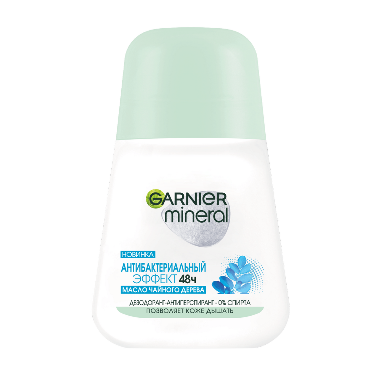 Изображение товара Дезодорант-антиперспирант-ролик Garnier Mineral Антибактериальный эффект, 50мл