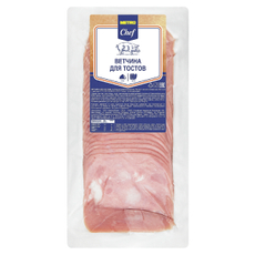 METRO Chef Ветчина из свинины для тостов нарезка, 500г