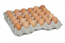 Яйцо куриное Праксики Деревенское мытое С1, 180шт