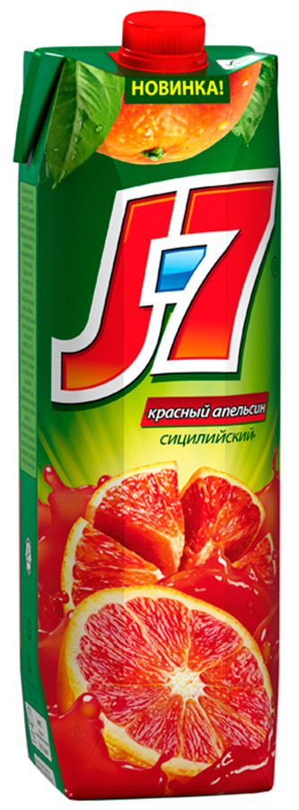 Нектар J7 сицилийский красный апельсин, 970мл купить с доставкой на дом ...