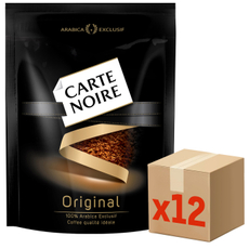 Кофе Carte Noire Ориджинал растворимый сублимированный, 75г x 12 шт