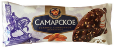 Мороженое сливочное Сампо Самарское Ванильное эскимо, 80г