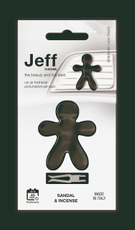 Ароматизатор для автомобиля Vigar Jeff Сандал и ладан серебро хром