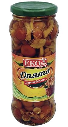 Опята маринованные целые EKO, 530 г