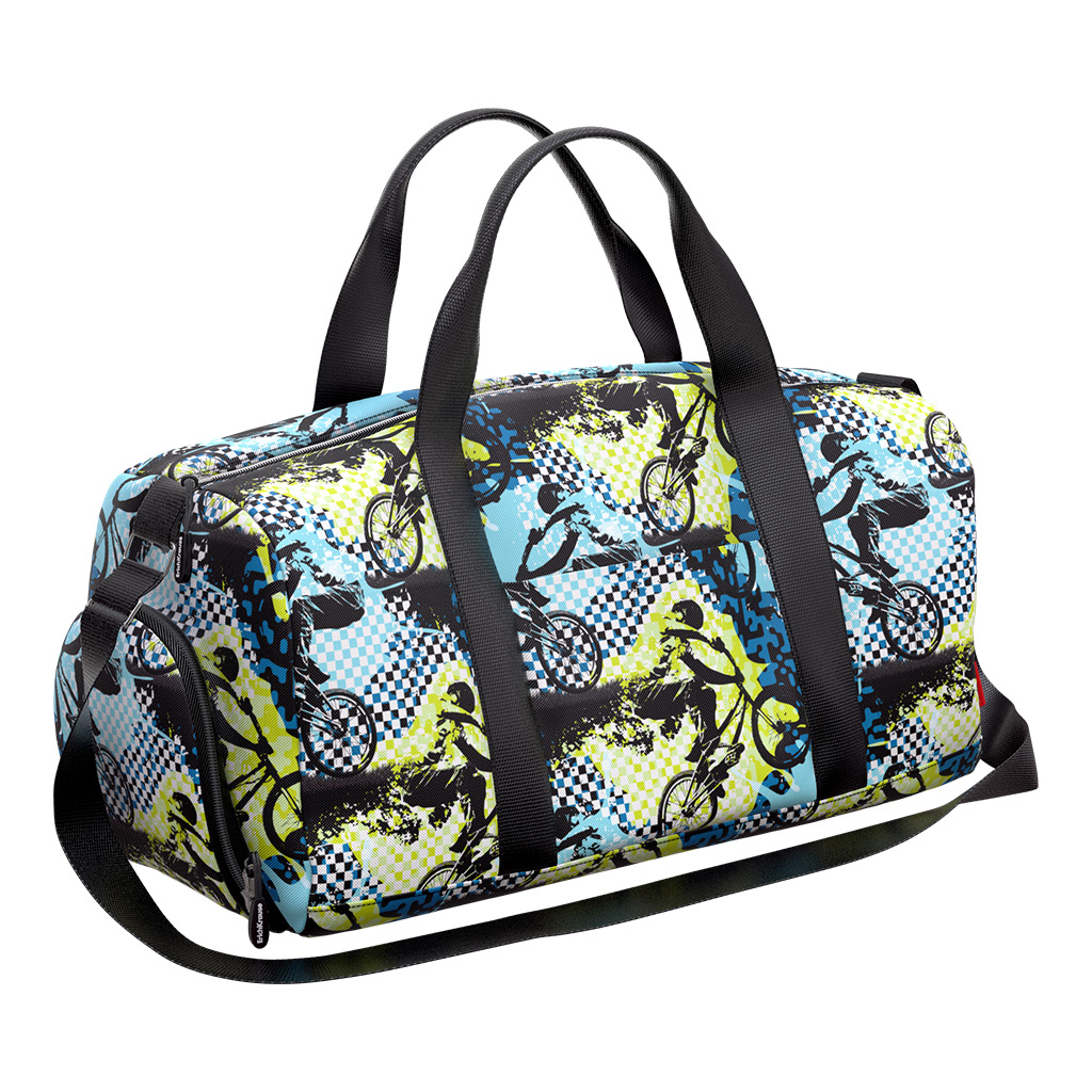 Сумка для физкультуры Erich Krause Cyclist, 49 x 24 x 25см купить с ...