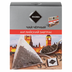 RIOBA Чай черный Английский завтрак (2г х 20шт), 40г