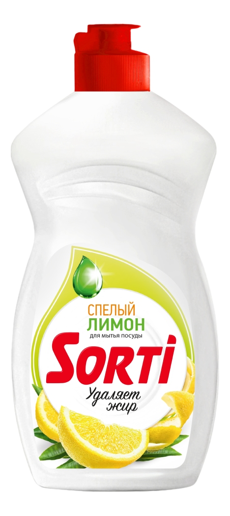 Изображение товара Средство для мытья посуды Sorti Лимон, 450мл
