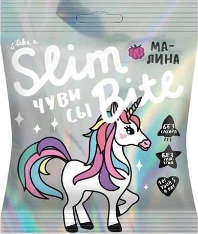 Мармелад фруктово-ягодный TAKE A SLIM BITE Чувисы малина, 20г