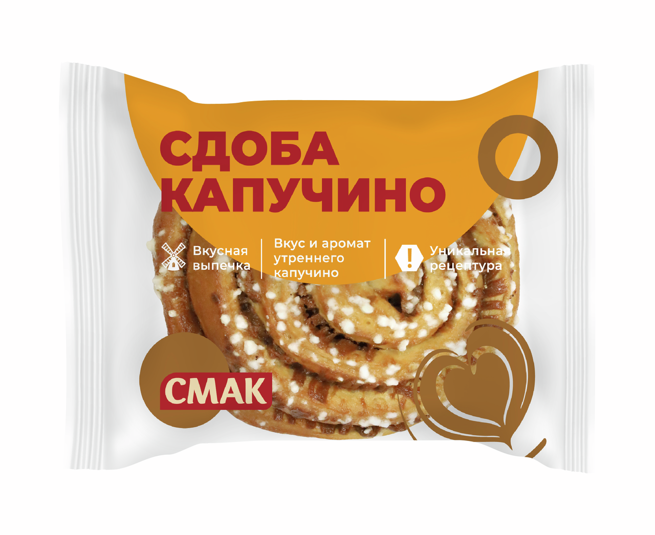 Сдоба Смак Капучино высший сорт, 100г