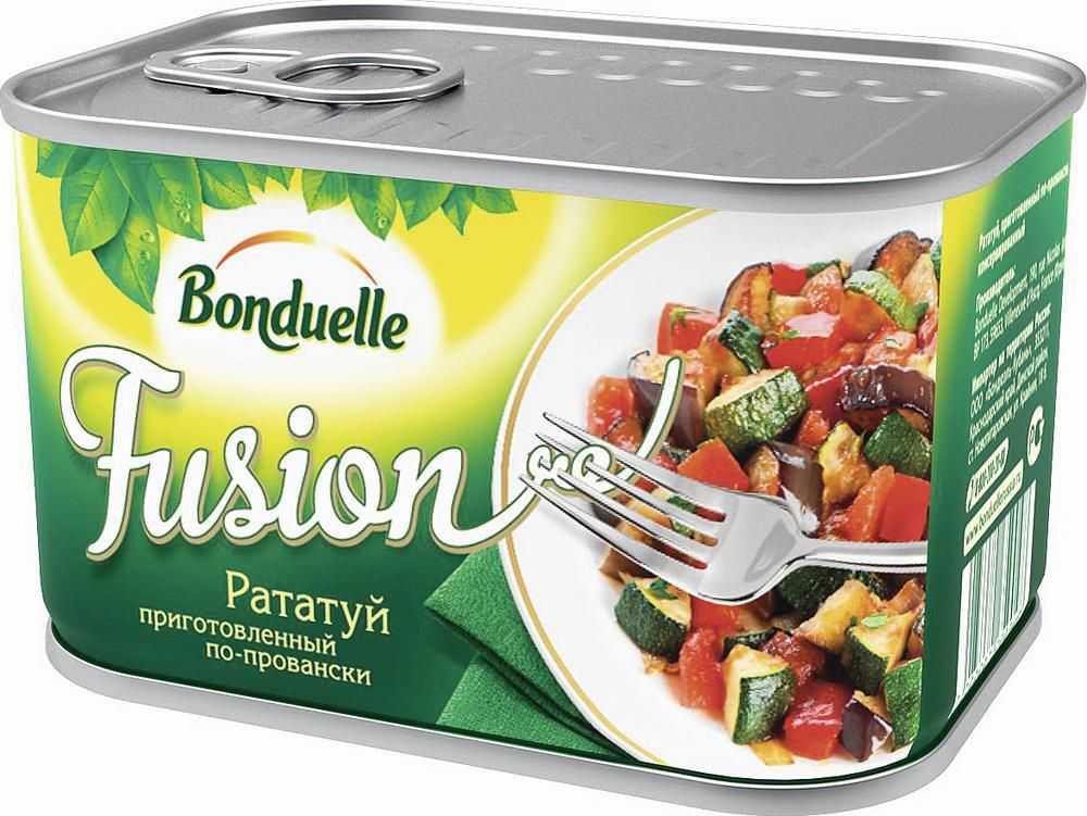 Рататуй Бондюэль Fusion По-провански, 375г купить с доставкой на дом ...